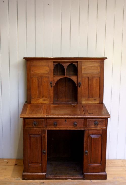 Pitchpine and Fruitwood Country Bankers Chest